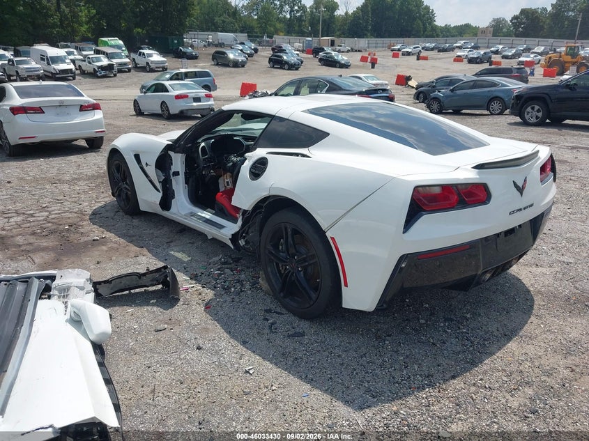 Vin: 1g1ya2d75g5102290, lot: 46532849, chevrolet corvette stingray 20163
