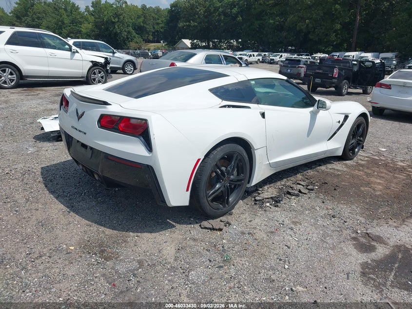 Vin: 1g1ya2d75g5102290, lot: 46532849, chevrolet corvette stingray 20164
