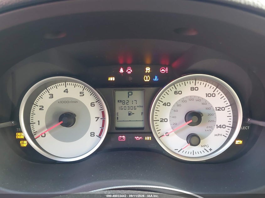 SUBARU IMPREZA 2013 VIN JF1GPAB6XDH890411