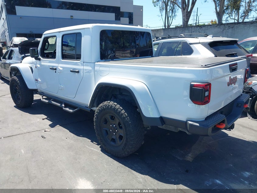 Vin: 1c6jjteg4ml583435, lot: 46532867, jeep gladiator mojave 4x4 20213