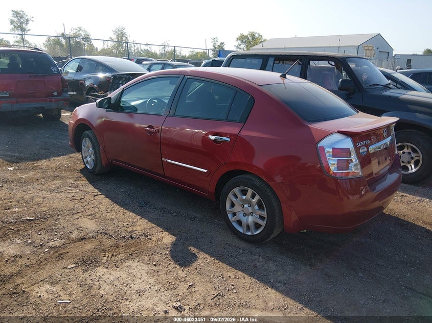 2012 NISSAN SENTRA auction photo 3