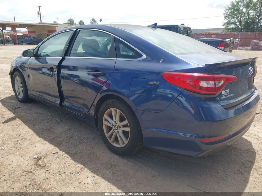 2015 HYUNDAI SONATA auction photo 3