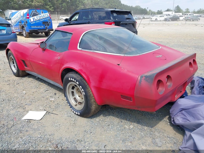 1980 CHEVROLET CORVETTE auction photo 3