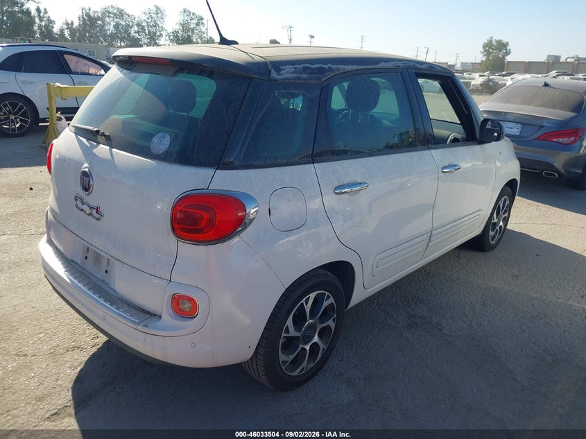 Vin: zfbcfabh5ez008105, lot: 46532923, fiat 500l easy 20144
