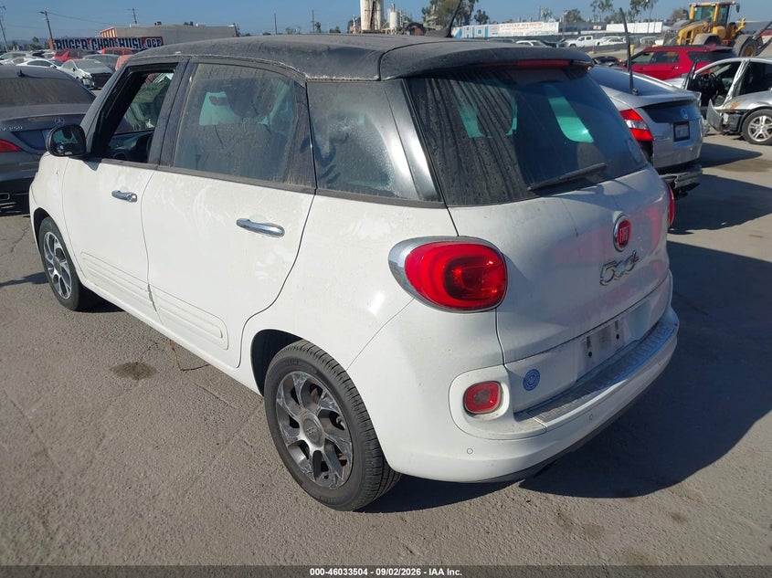 2014 FIAT 500L auction photo 3