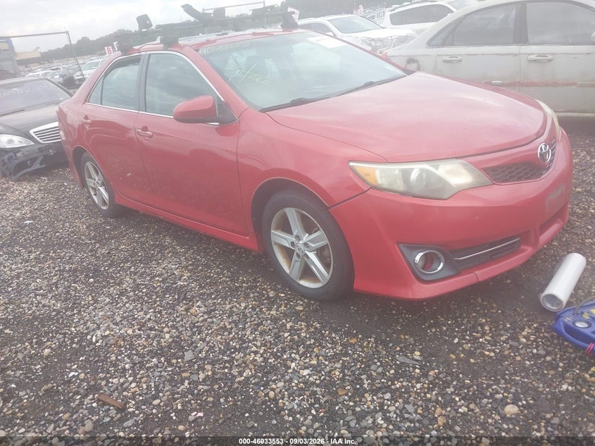 2012 TOYOTA CAMRY auction photo 1
