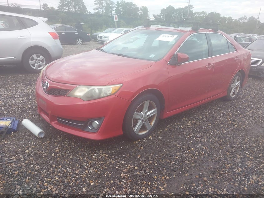 2012 TOYOTA CAMRY auction photo 2