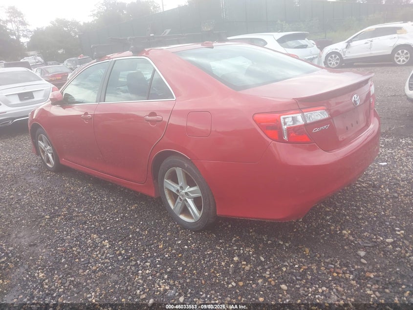 2012 TOYOTA CAMRY auction photo 3