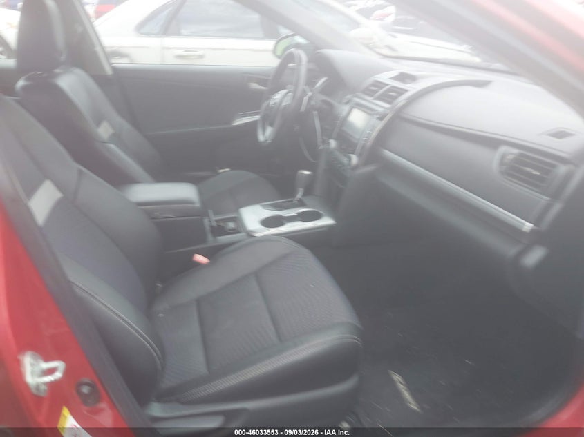 2012 TOYOTA CAMRY auction photo 5