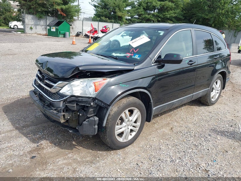 Vin: 5j6re4h78al053489, lot: 46532982, honda cr-v ex-l 20102