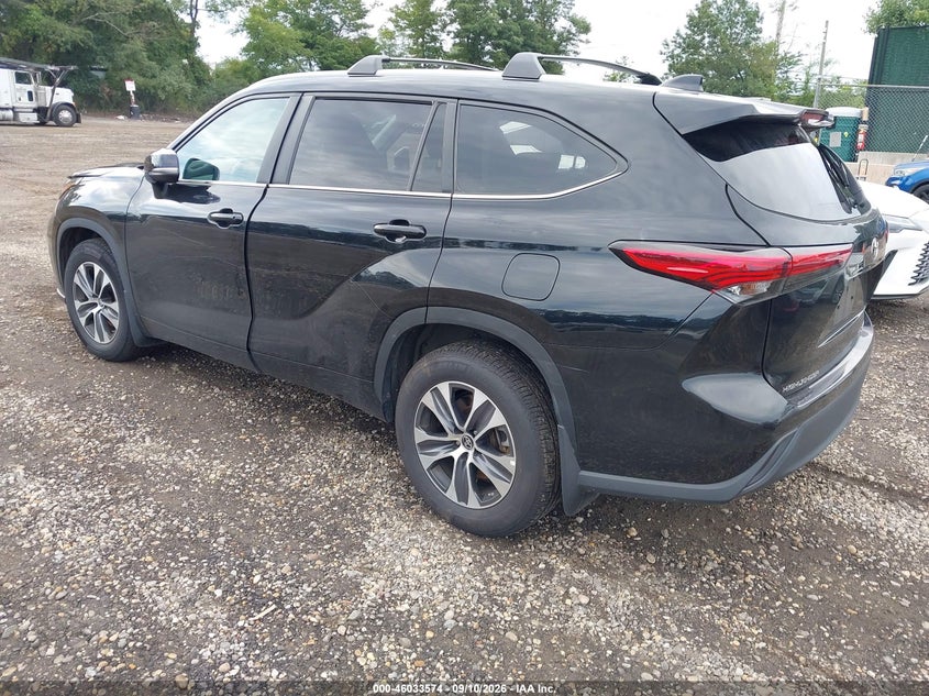 Vin: 5tdkdrbh4ps521427, lot: 46532993, toyota highlander xle 20233