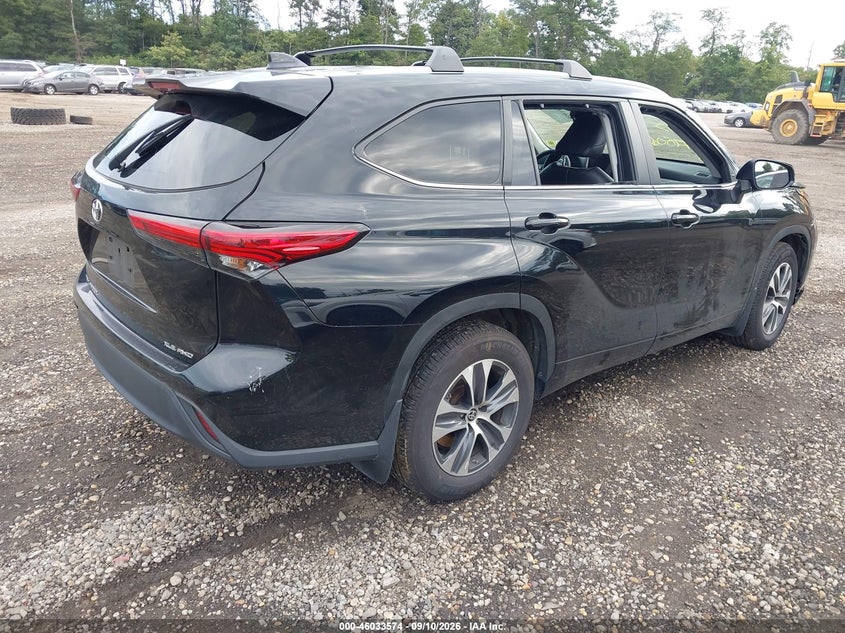 Vin: 5tdkdrbh4ps521427, lot: 46532993, toyota highlander xle 20234
