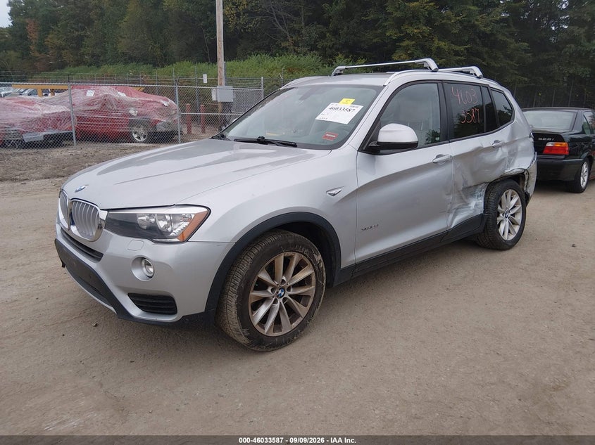 Vin: 5uxwx9c59g0d70456, lot: 46533006, bmw x3 xdrive28i 20162
