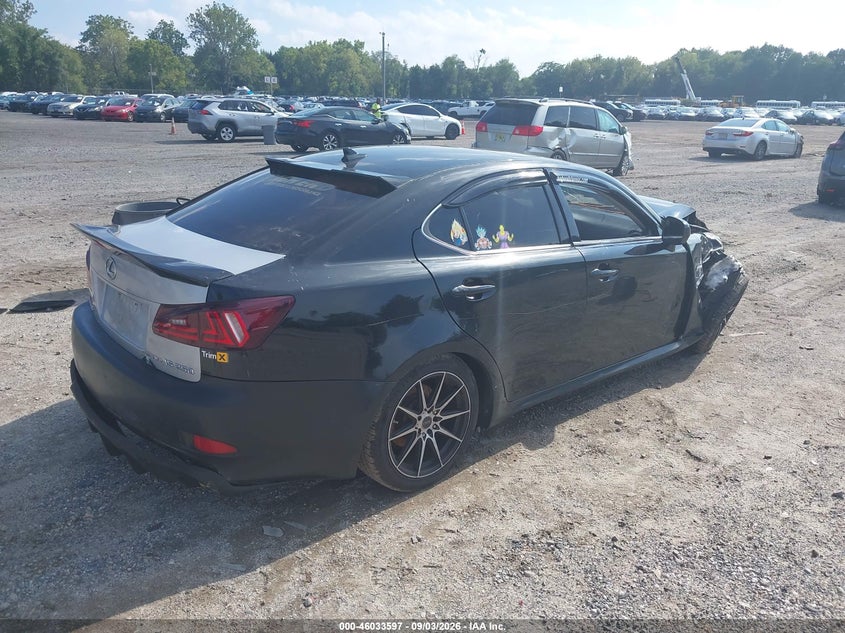 LEXUS IS 250 2007 VIN JTHCK262675010930