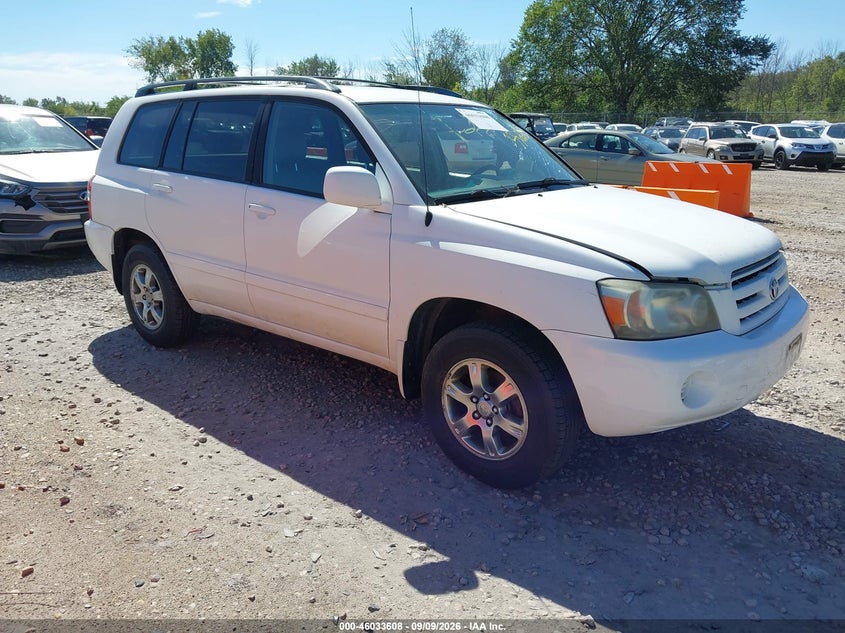 2004 TOYOTA HIGHLANDER auction photo 1