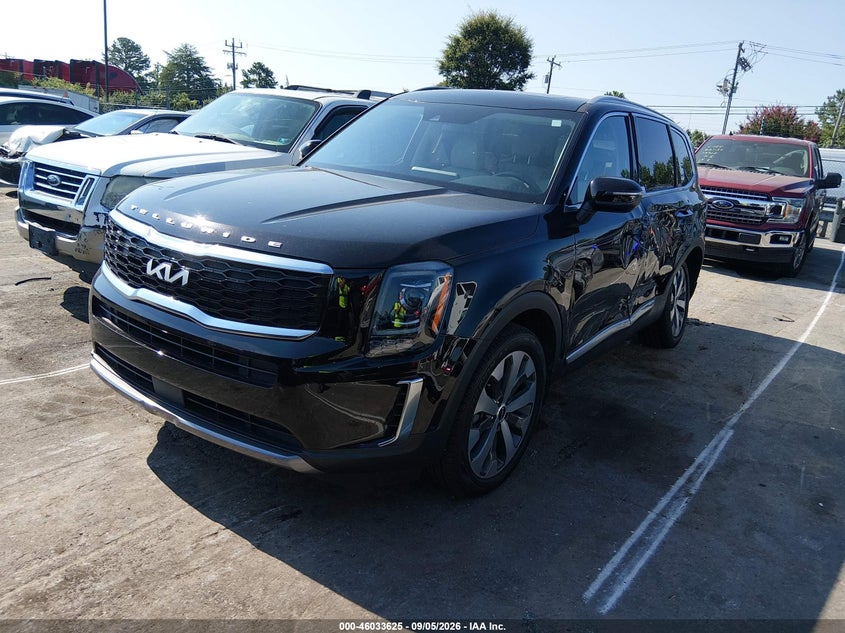 KIA TELLURIDE 2022 VIN 5XYP64HC3NG317100