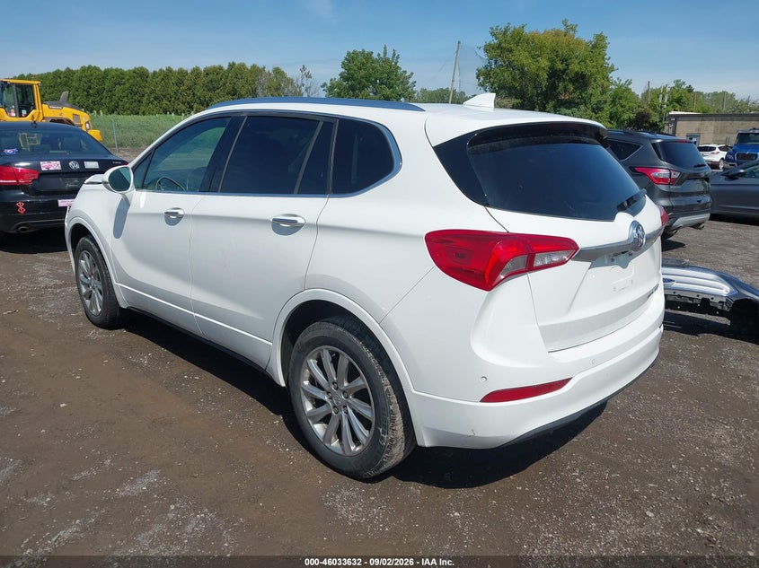 Vin: lrbfx2sa2kd041781, lot: 46533051, buick envision awd essence 20193