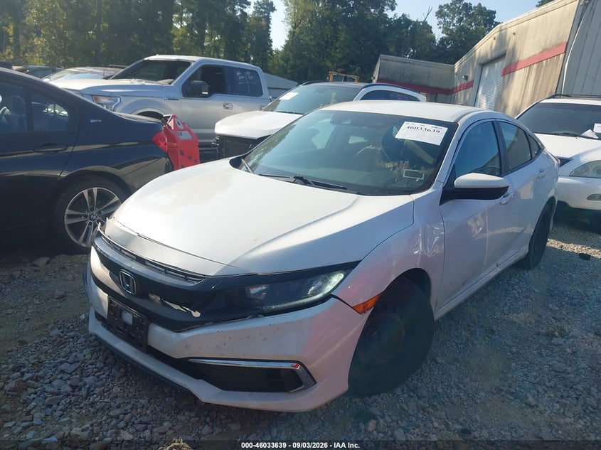 Vin: 2hgfc2f68kh604341, lot: 46533058, honda civic lx 20192