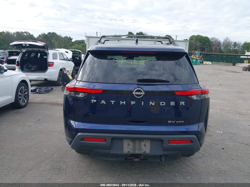 2022 Nissan Pathfinder (VIN: 5N1DR3BD5NC237416)