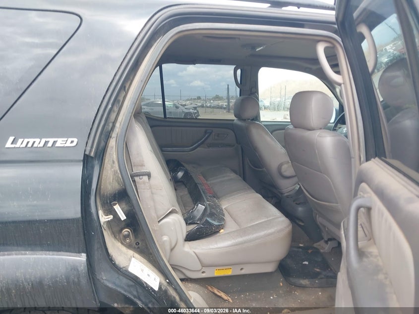 TOYOTA SEQUOIA 2004 VIN 5TDZT38A34S220782