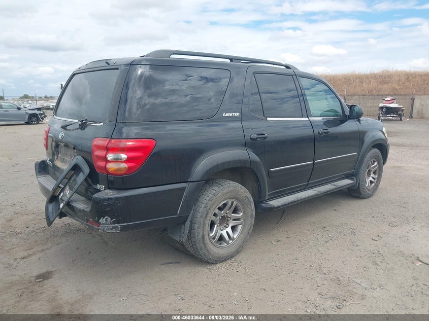 2004 TOYOTA SEQUOIA auction photo 4
