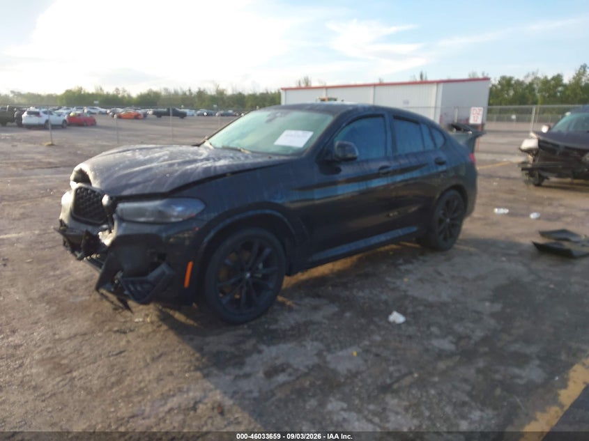 Vin: 5ux33dt05s9118128, lot: 46533078, bmw x4 xdrive30i 20252