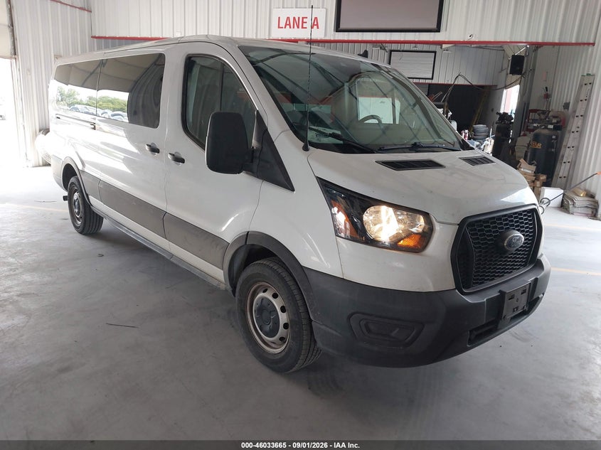 2022 FORD TRANSIT-350 PASSENGER VAN auction photo 1