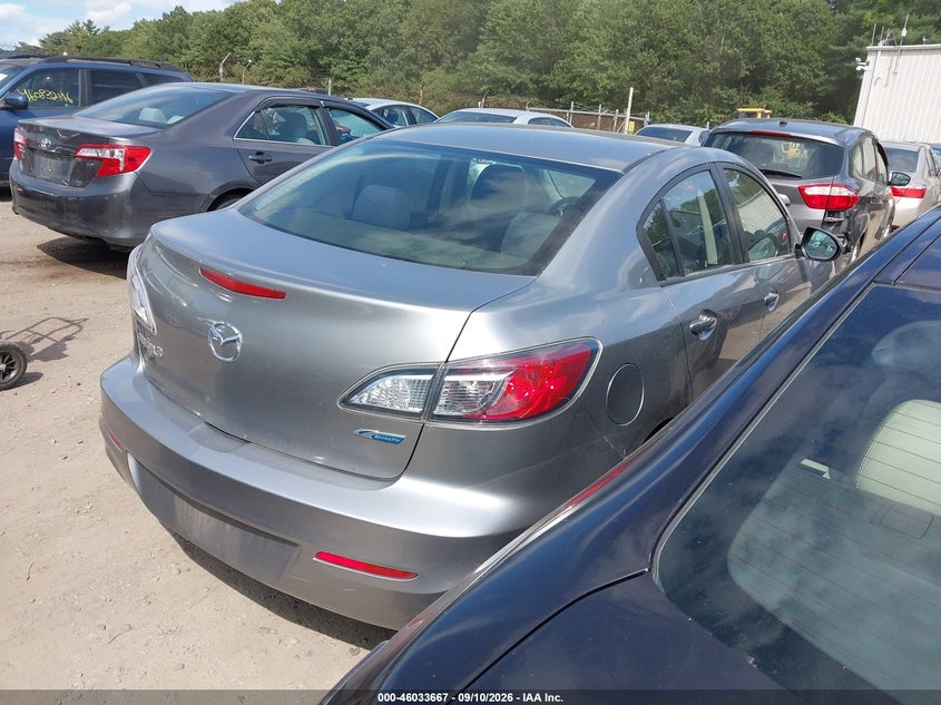 Vin: jm1bl1up2d1740842, lot: 46533086, mazda mazda3 i sport 20134