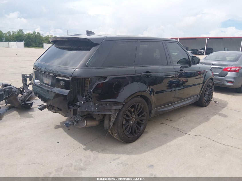 Vin: salwr2fk9ha689796, lot: 46533111, land rover range rover sport 3.0l v6 turbocharged diesel hse td6 20174