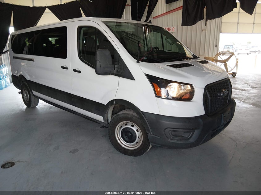 2022 FORD TRANSIT-350 PASSENGER VAN auction photo 1