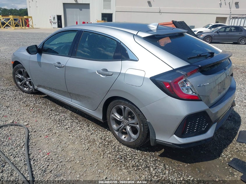 Vin: shhfk7h68ku228644, lot: 46533147, honda civic ex 20193