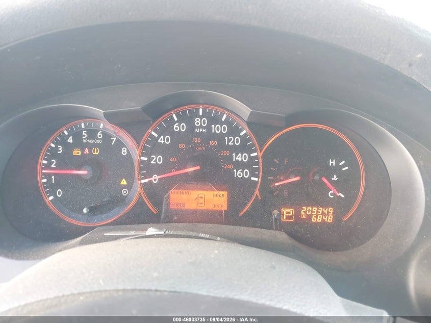 NISSAN ALTIMA 2009 VIN 1N4AL21E69N465096