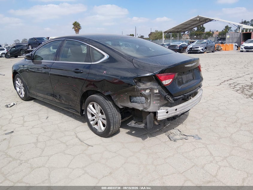 Vin: 1c3cccabxfn756425, lot: 46533155, chrysler 200 limited 20153