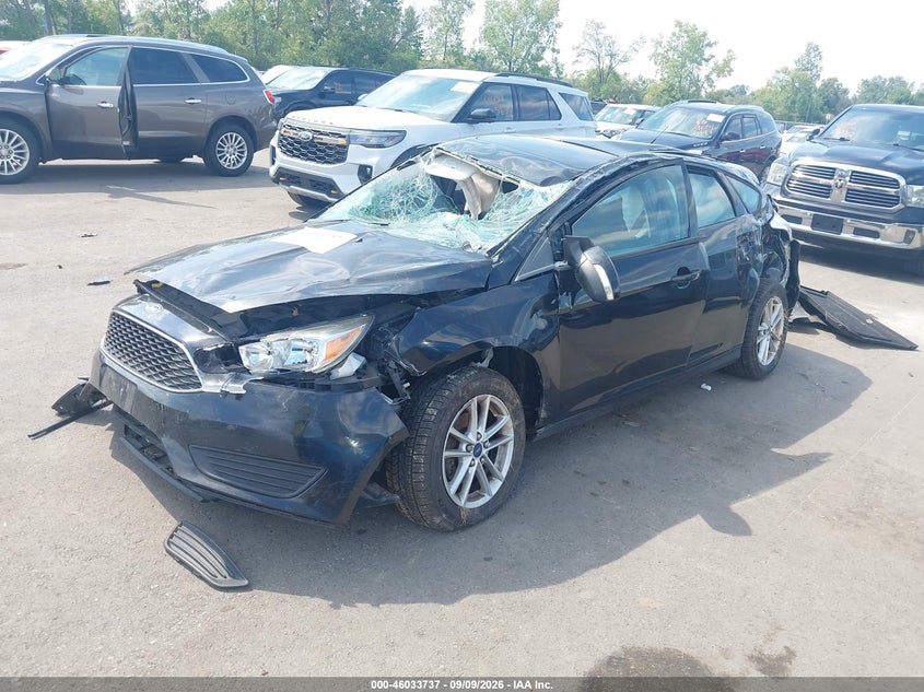 Vin: 1fadp3k20gl203871, lot: 46533156, ford focus se 20162