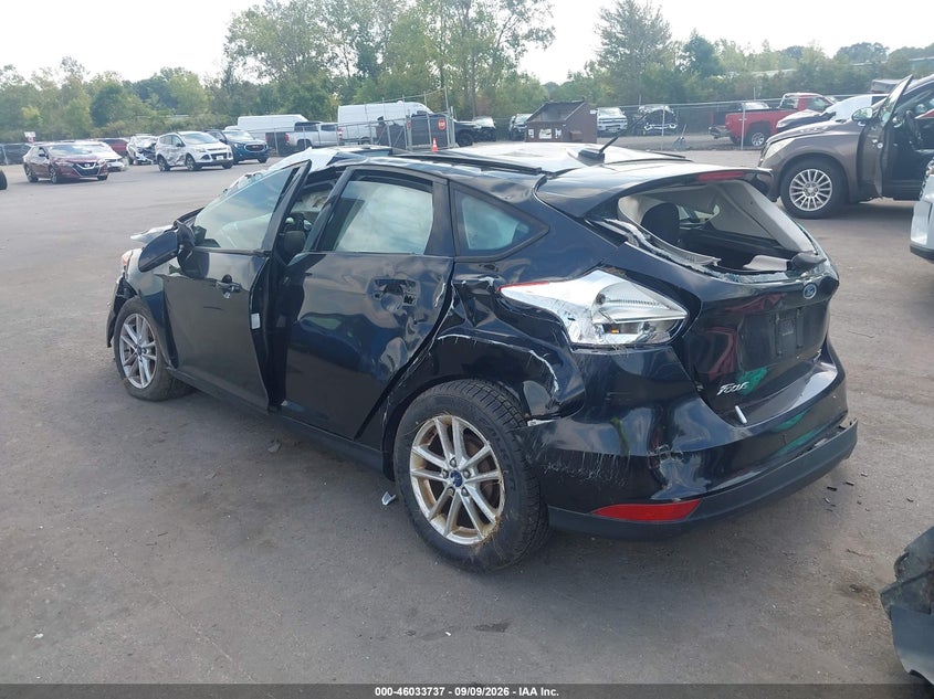 Vin: 1fadp3k20gl203871, lot: 46533156, ford focus se 20163