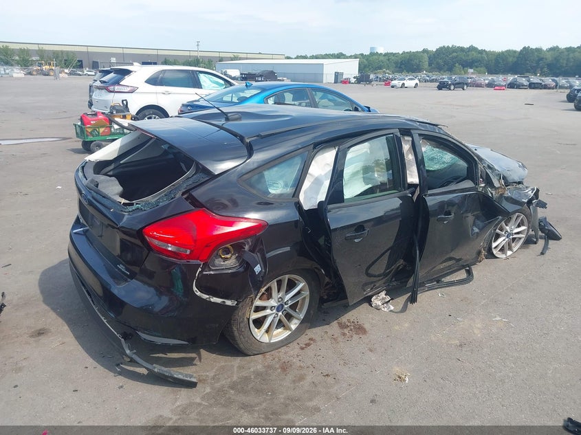 Vin: 1fadp3k20gl203871, lot: 46533156, ford focus se 20164