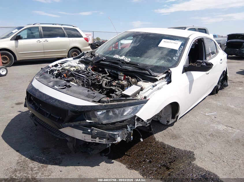 Vin: shhfk7h39lu408884, lot: 46533184, honda civic lx 20202