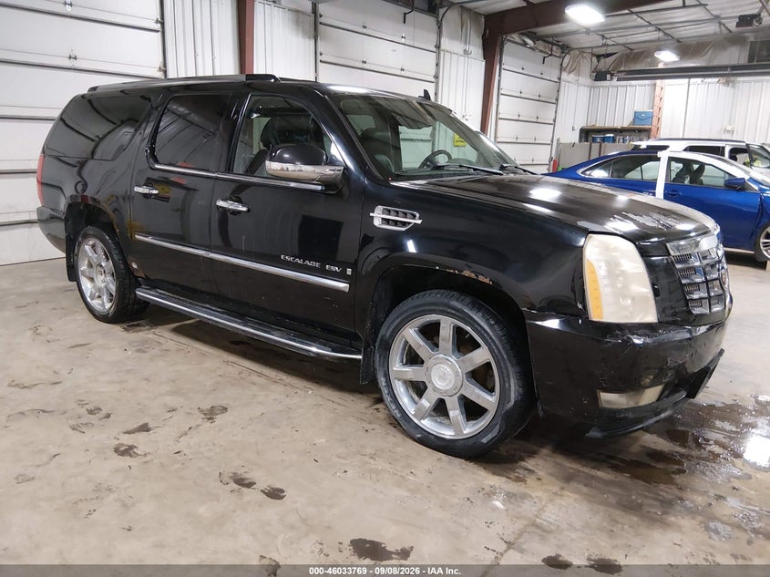 2008 Cadillac Escalade Esv Standard, Перёд, IAAI, VIN 1GYFK66838R103287