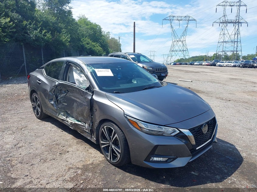 Vin: 3n1ab8dv1my210396, lot: 46533210, nissan sentra sr xtronic cvt 2021 img_1