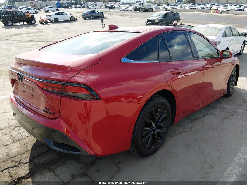 Vin: jtdaaaaa3na004348, lot: 46533211, toyota mirai xle 20224