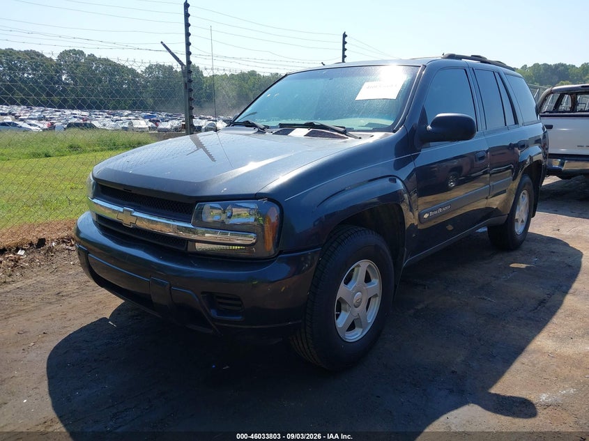 CHEVROLET TRAILBLAZER 2003 VIN 1GNDS13S632284877