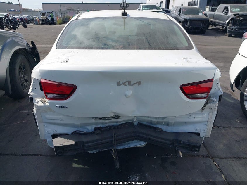2022 Kia Rio (VIN: 3KPA24AD5NE432489)