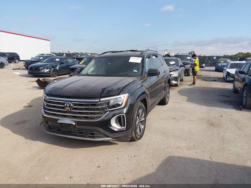 Vin: 1v2dr2ca0sc529343, lot: 46533236, volkswagen atlas 2.0t se 20252