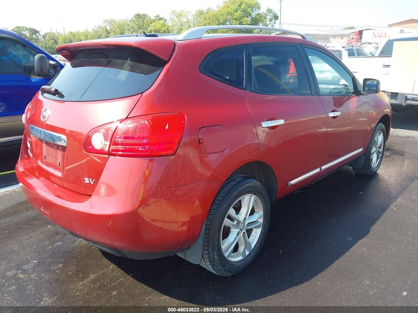 Vin: jn8as5mt4dw511654, lot: 46533241, nissan rogue sv 20134