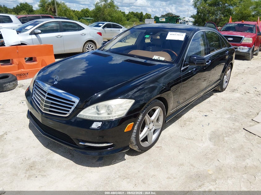Vin: wddng7bb5aa333532, lot: 46533250, mercedes-benz s 550 20102