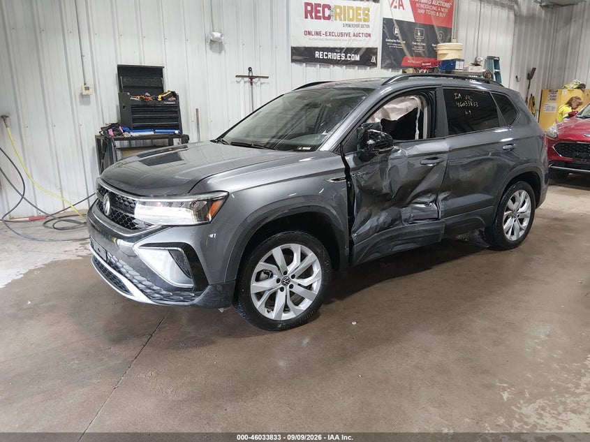 Vin: 3vvax7b28pm323275, lot: 46533252, volkswagen taos 1.5t s 20232