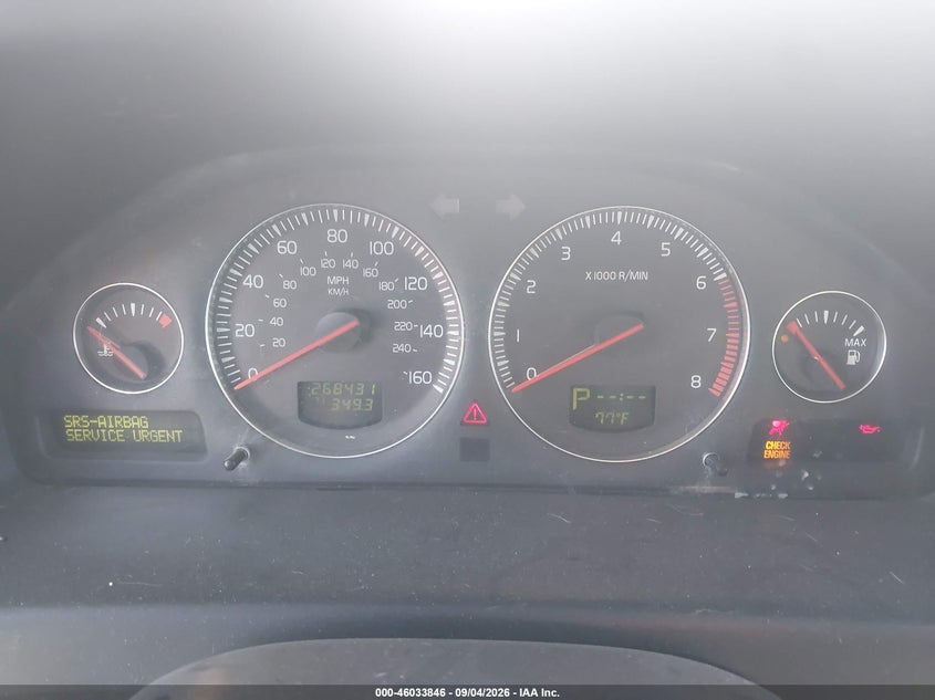 VOLVO XC70 2004 VIN YV1SZ59HX41148199