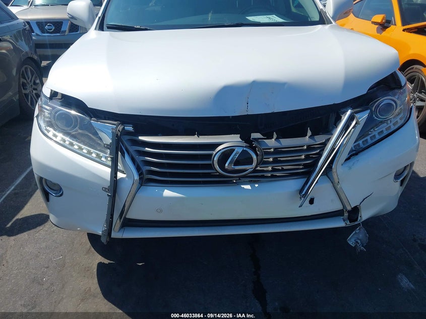 LEXUS RX 350 2013 VIN 2T2ZK1BA4DC096722