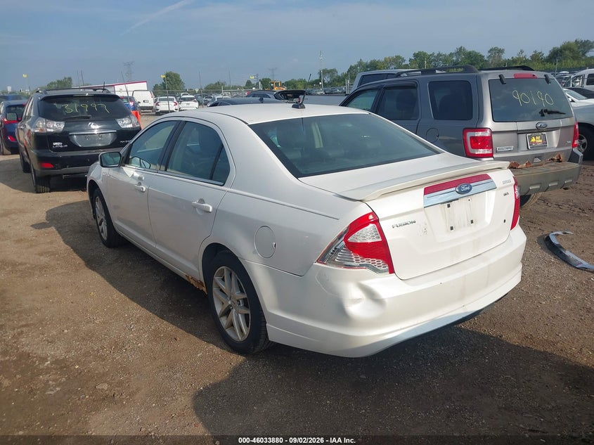Vin: 3fahp0ja9ar259664, lot: 46533298, ford fusion sel 20103
