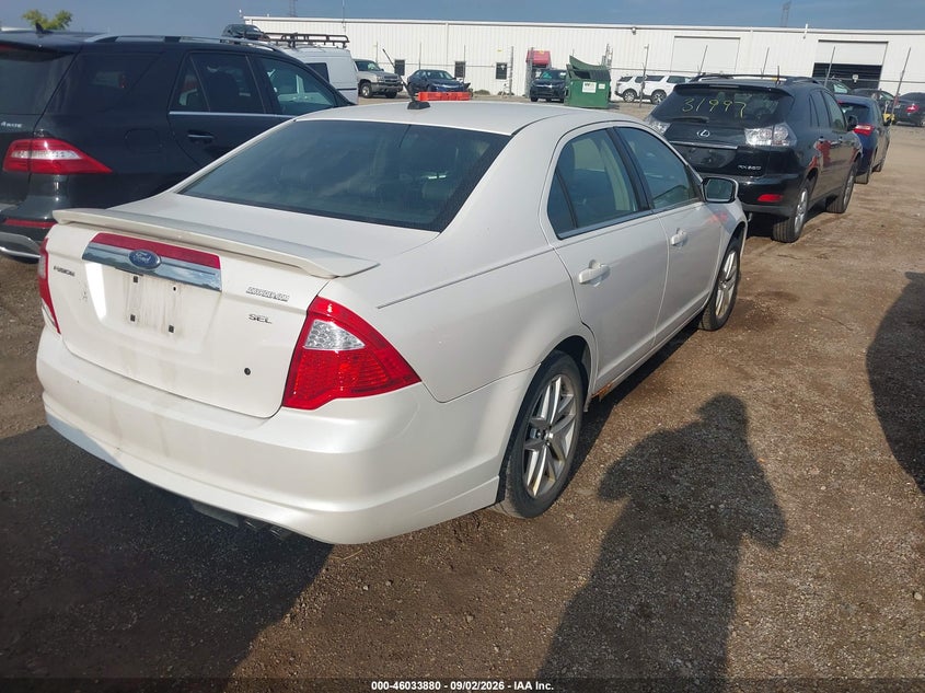 2010 FORD FUSION auction photo 4